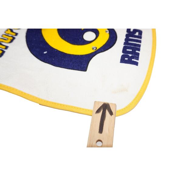 Vintage Russ Baby Bib “Future All Pro” - Los Angeles LA Rams NFL Football 1990s - Picture 5 of 8